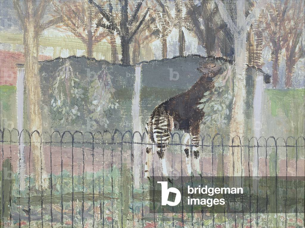 The Okapi (oil on board)