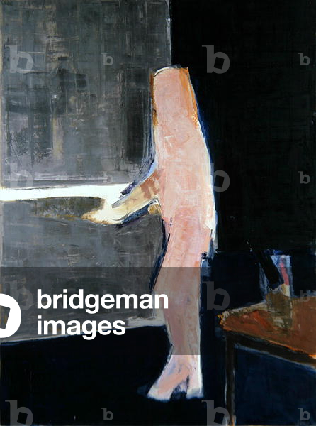 Walking Figure, 1962 (oil on canvas)