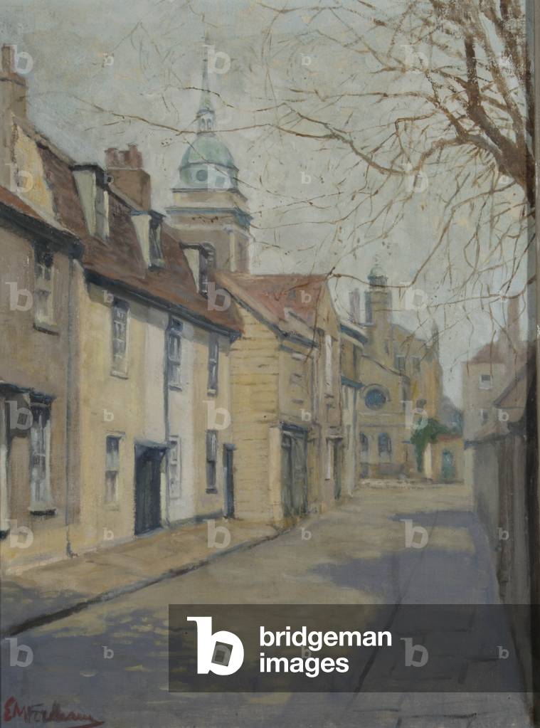 Vine Row, Richmond, 1945 (oil on canvas)