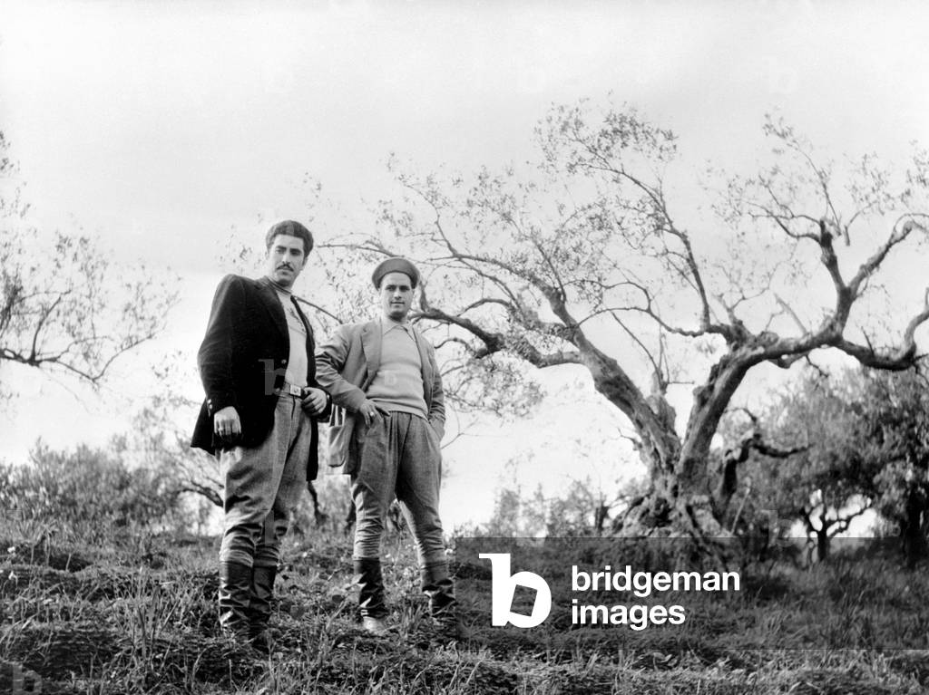 Gaspare Pisciotta and Salvatore Giuliano, 1940s (b/w photo)
