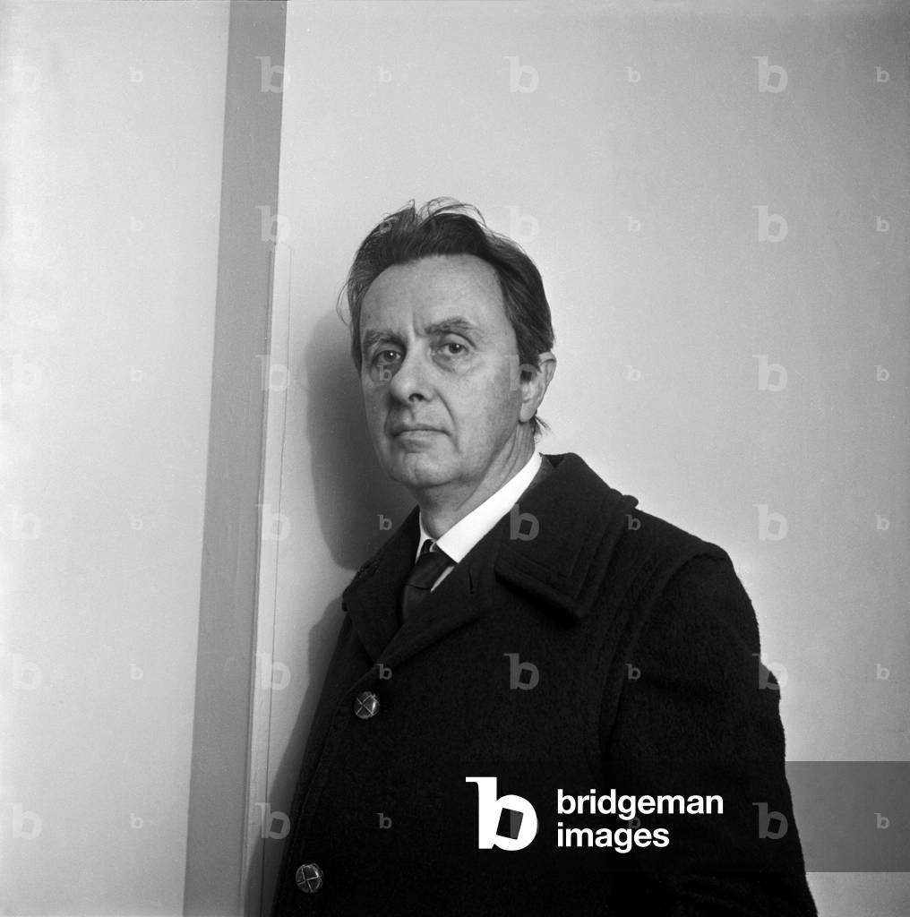 Pietro Citati, Milan, 1983 (b/w photo)