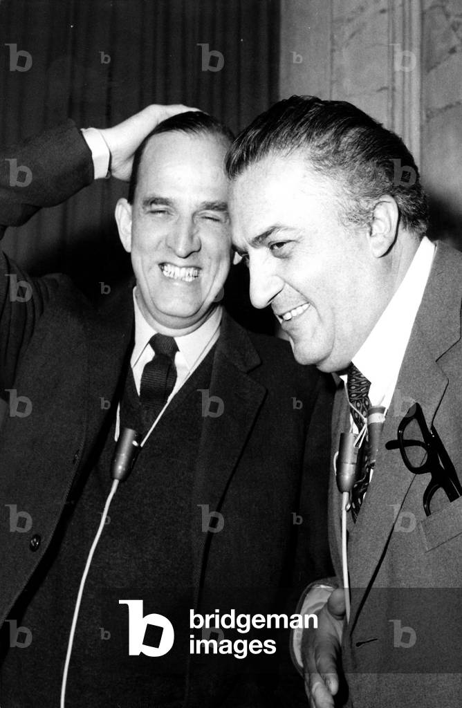 Ingmar Bergman and Federico Fellini announce their plan to make the film 