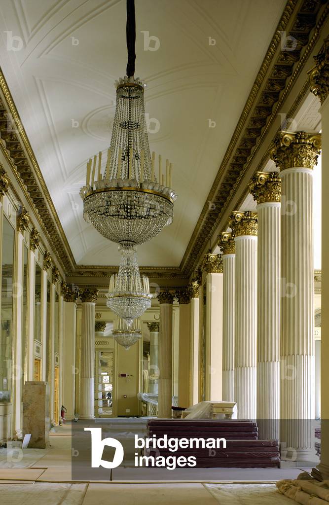 Restoration of the Teatro Alla Scala, Milan 11/10/2004 (photo)