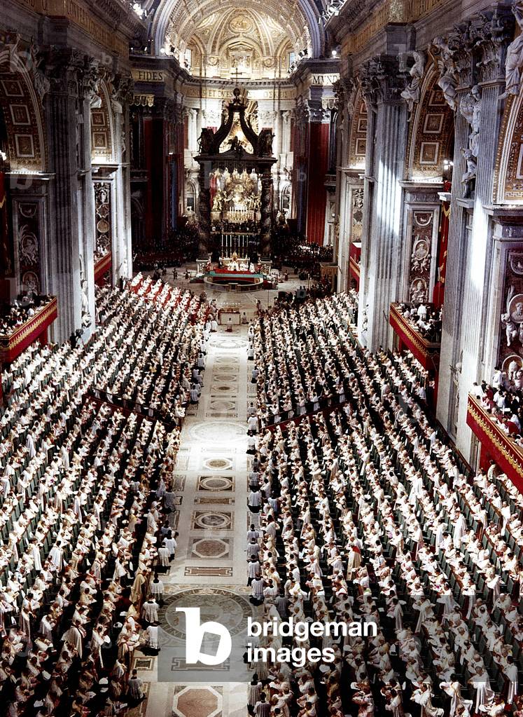 Opening of the Second Vatican Council, Vatican City, 1962 (photo)