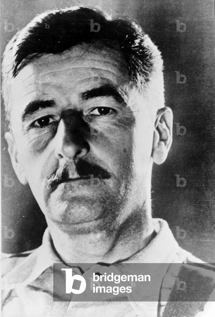 William Faulkner, 1950s (b/w photo)