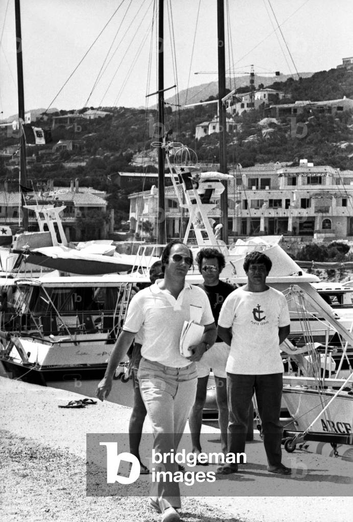 Porto Cervo (OT) - octobre  1970 - Prince Karim Aga Khan ©Farabola/leemage