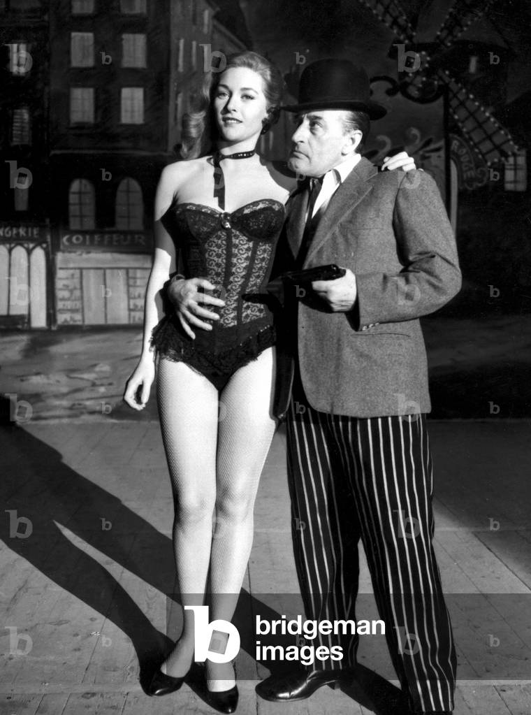 Les comediens Fiorella Mari et Toto dans une scene du film 