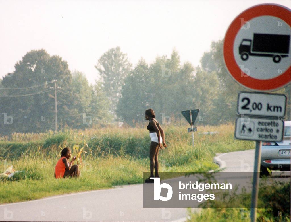La prostitution sur la route Rivoltana. Photo Ravezzani