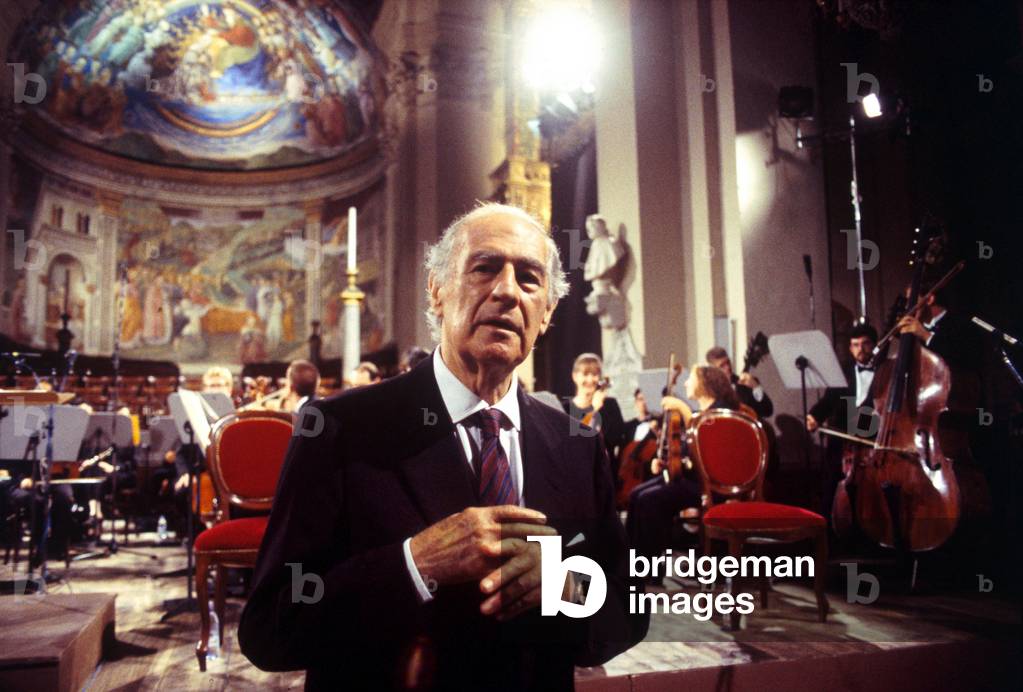 Gian Carlo Menotti at the Festival dei Due Mondi, Spoleto, Italy, 1997 (photo)