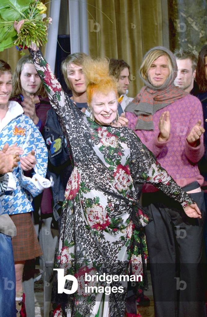 Vivienne Westwood in Milan, 2002 (photo)