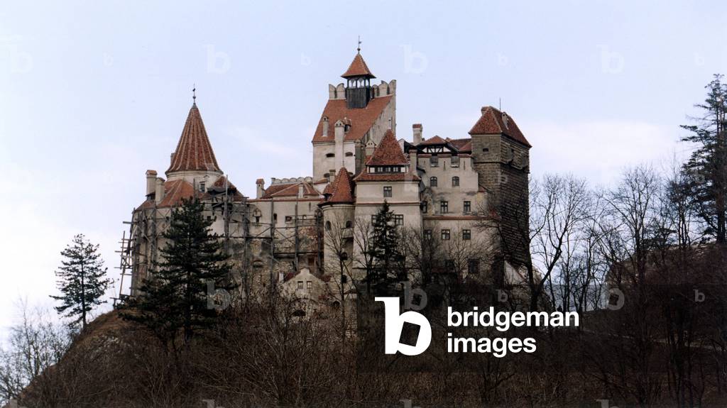 View of the Bran Castle, Roumania 01/2003 (photo)