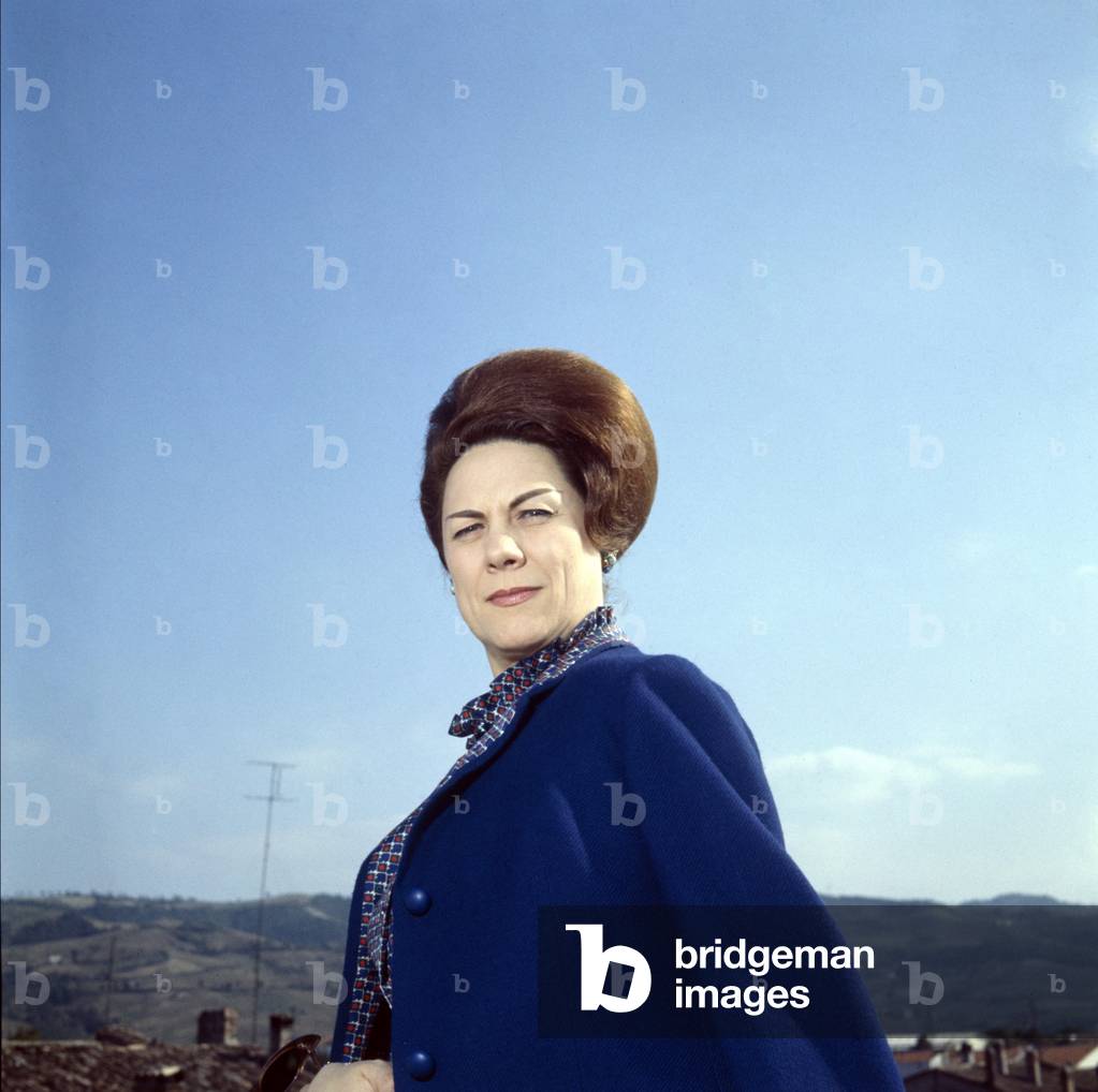Renata Tebaldi, Langhirano, Italy, 1964 (photo)