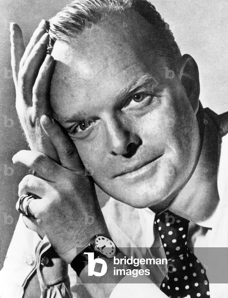 Truman Capote, 1967 (b/w photo)
