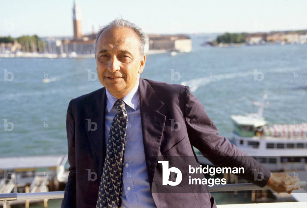 Enzo Siciliano, Venice, 1992 (photo)