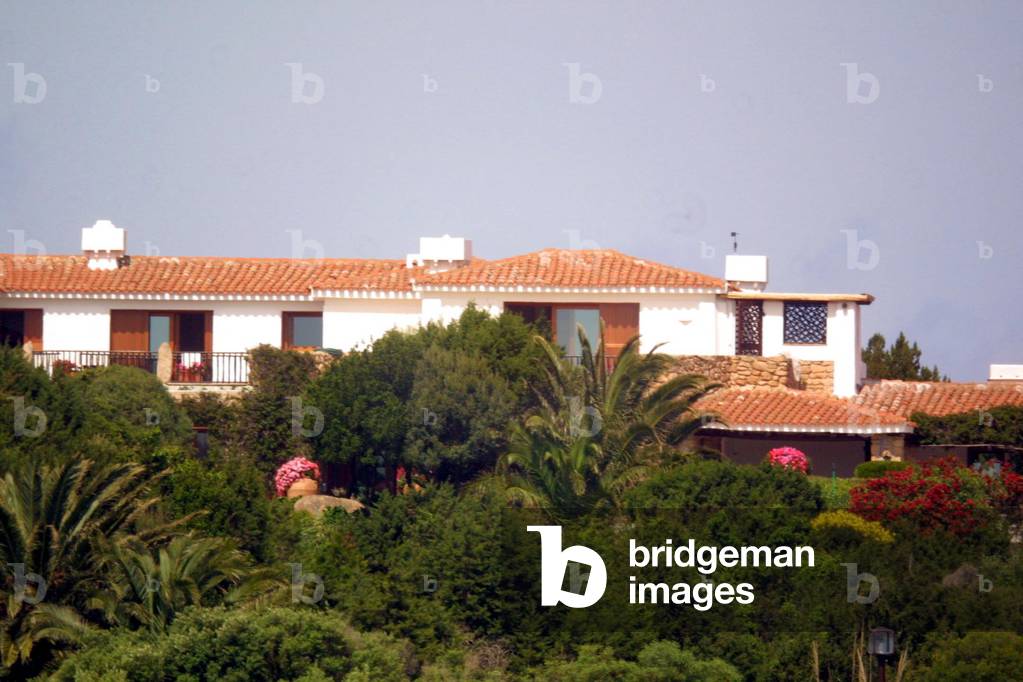 View of the villa 