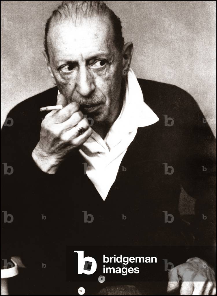 Portrait de Igor Stravinsky