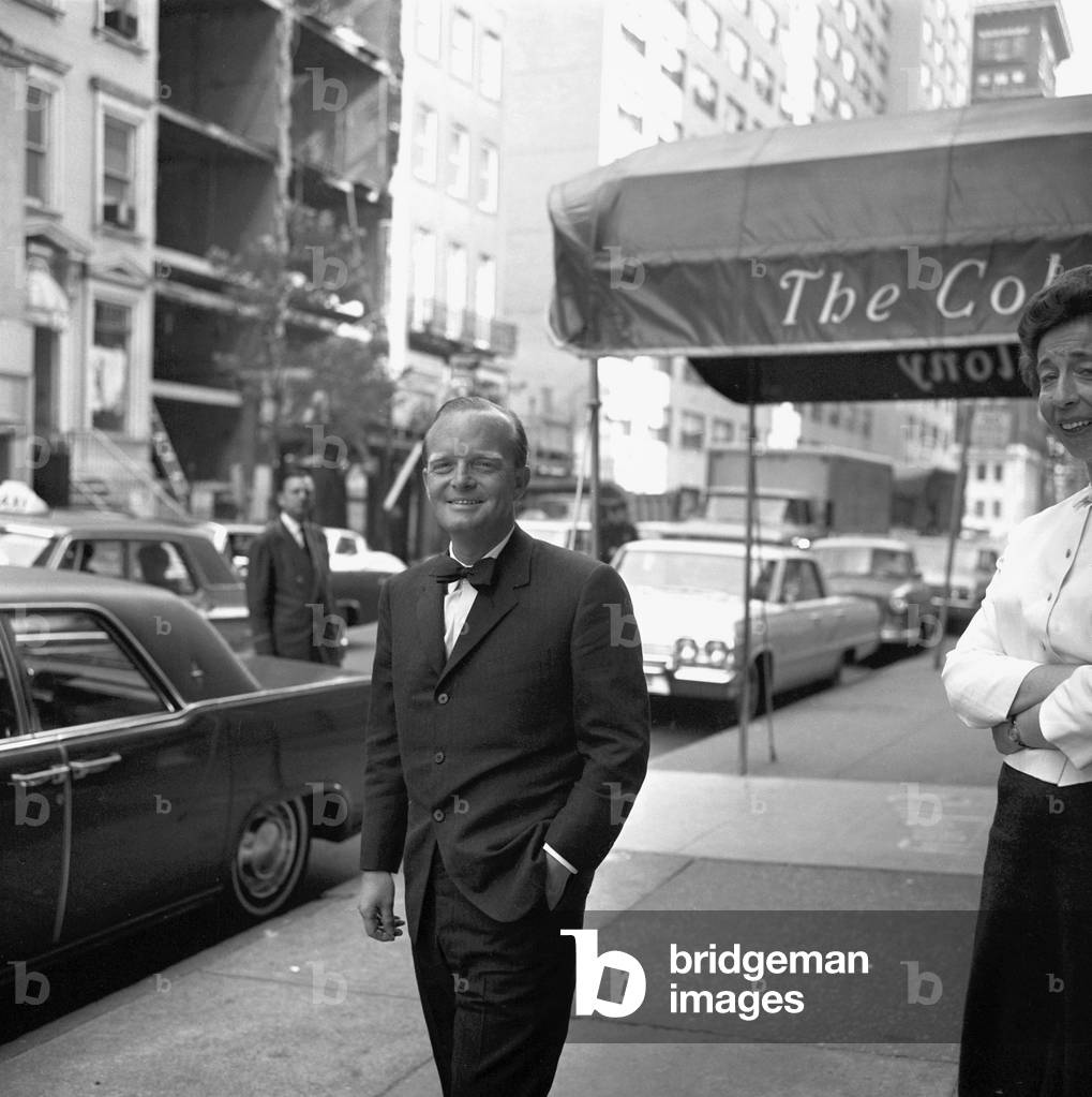 Truman Capote, 1963 (b/w photo)