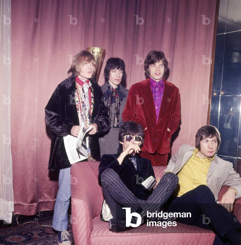 Rolling Stones, Milan, Italy, 1967 (photo)