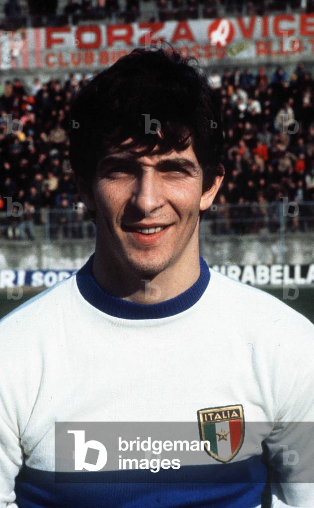 Paolo Rossi at the FIFA World Cup, Spain, 1982 (photo)