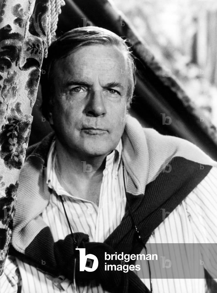Franco Zeffirelli, 1988  (b/w photo)