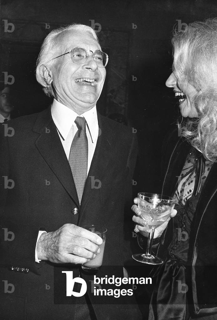 ROGER PEYREFITTE (1907-2000), Diplomate et écrivain francais. Rome, décembre 1979. 