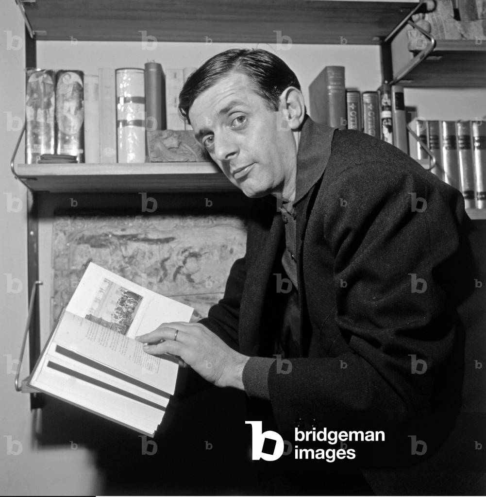 Dario Fo, 1962 (b/w photo)