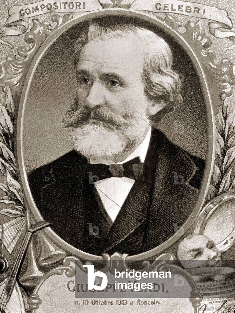 Portrait de Giuseppe Verdi