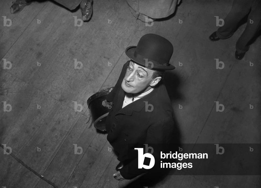 Milan, 03/02/1948. Portrait du comique italien Toto. 