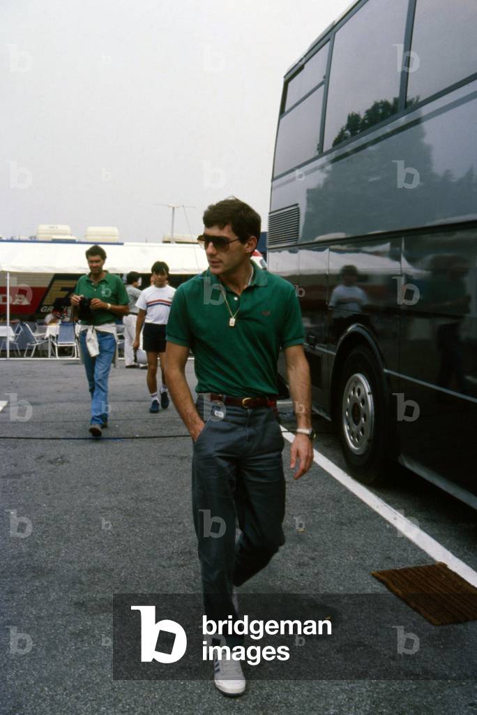 Ayrton Senna, 1986 (photo)