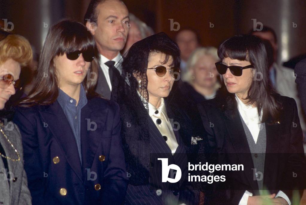 Funeral of Maurizio Gucci, Milan, 1995 (photo)
