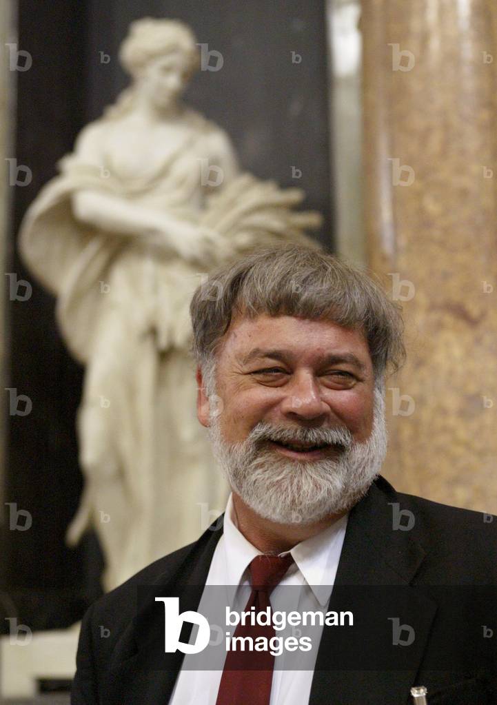 Niles Eldredge at Sciences Festival, Genova, 2003 (photo)