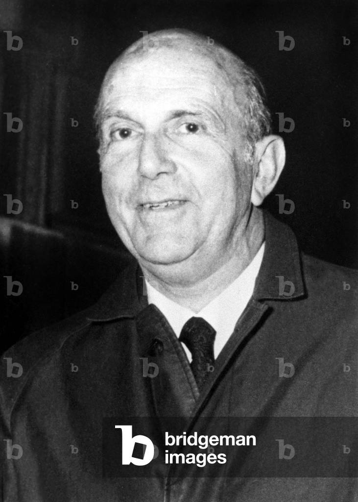Umberto II, 1983 (b/w photo)