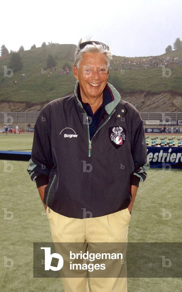 Umberto Agnelli, 1990s (photo)