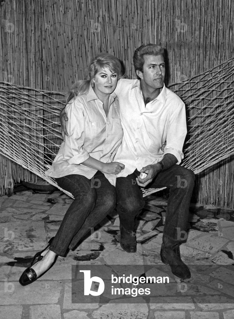 Anita Ekberg et Rick Von Nutter