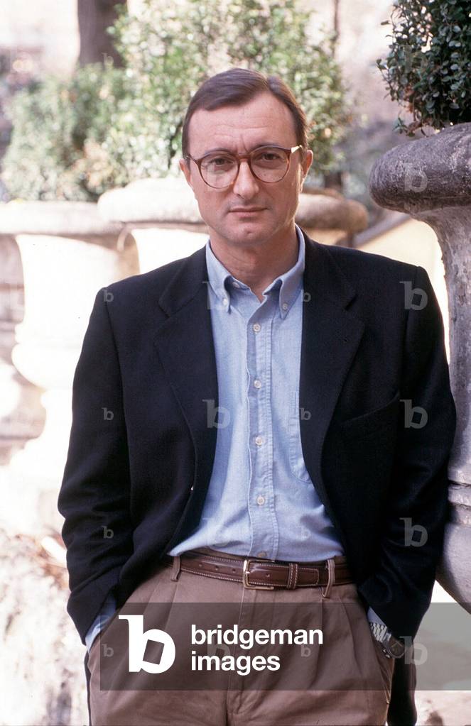 Portrait de Arturo Perez Reverte, écrivain.