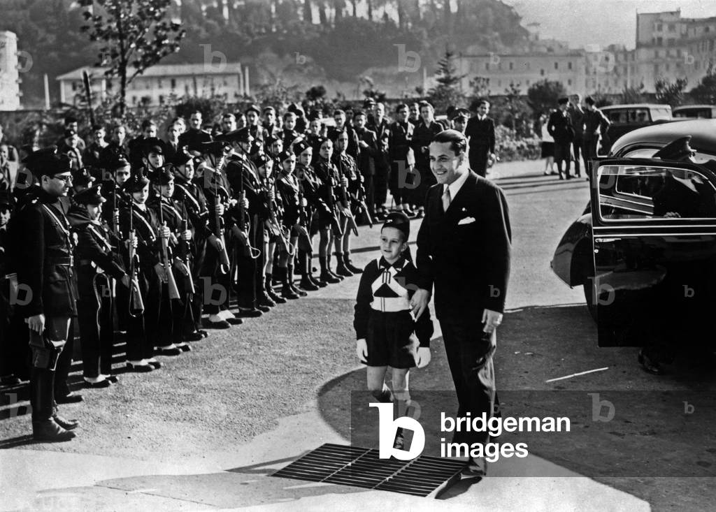Ciano with his son Fabrizio
