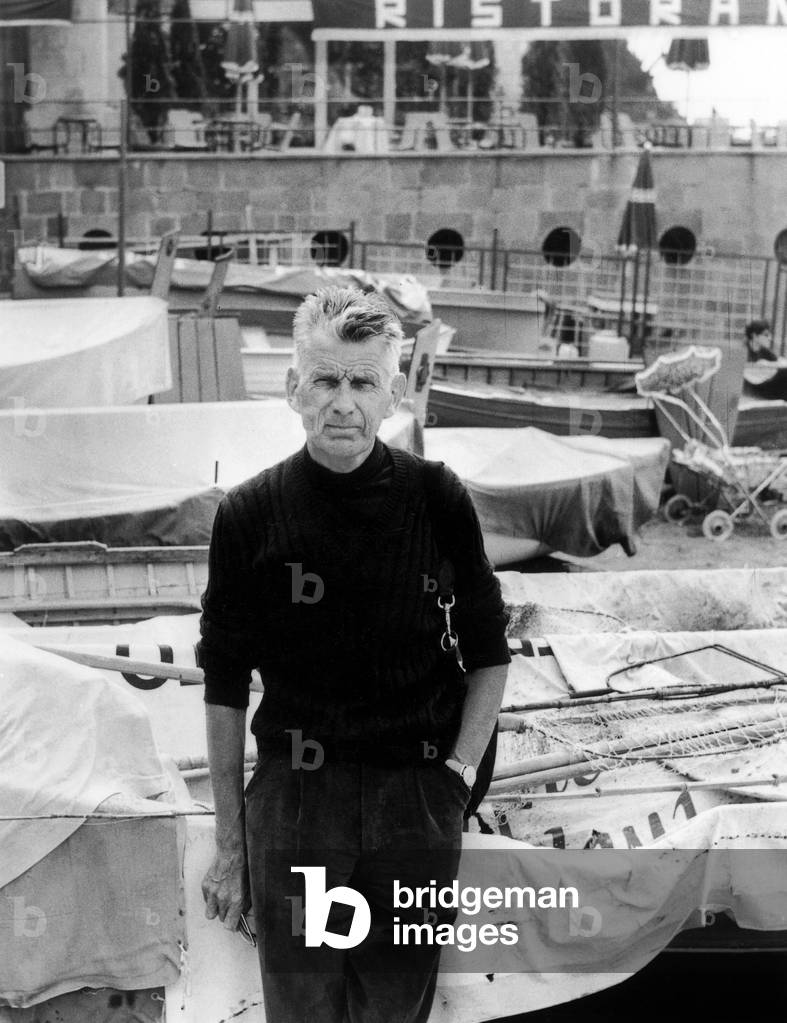 Samuel Beckett, Santa Margherita, Italy, 1971 (photo)
