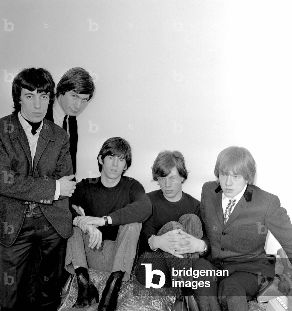 Rolling Stones, London, 1964 (b/w photo)