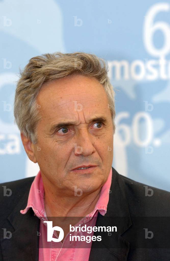 Marco Bellocchio at the Venice Film Festival, 2003 (photo)