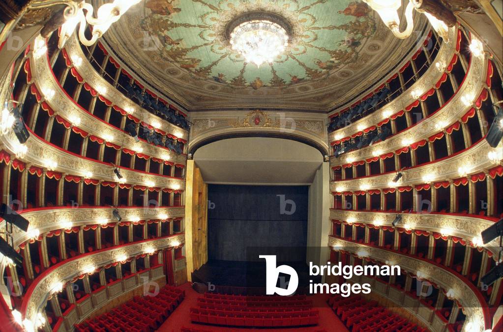 Interior of the Argentina Theatre, Rome (photo)