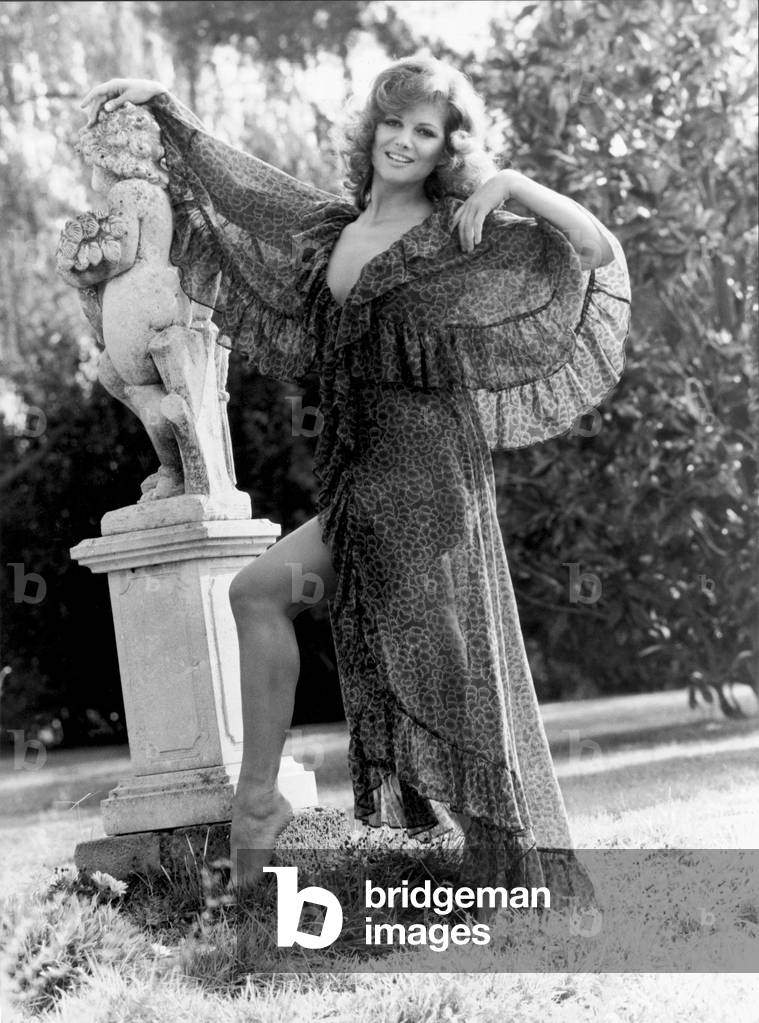 Claudia Cardinale, 1970s (b/w photo)