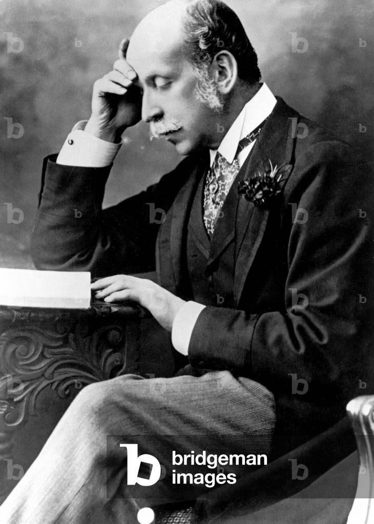 Alfred Rothschild, early 20th century (b/w photo)