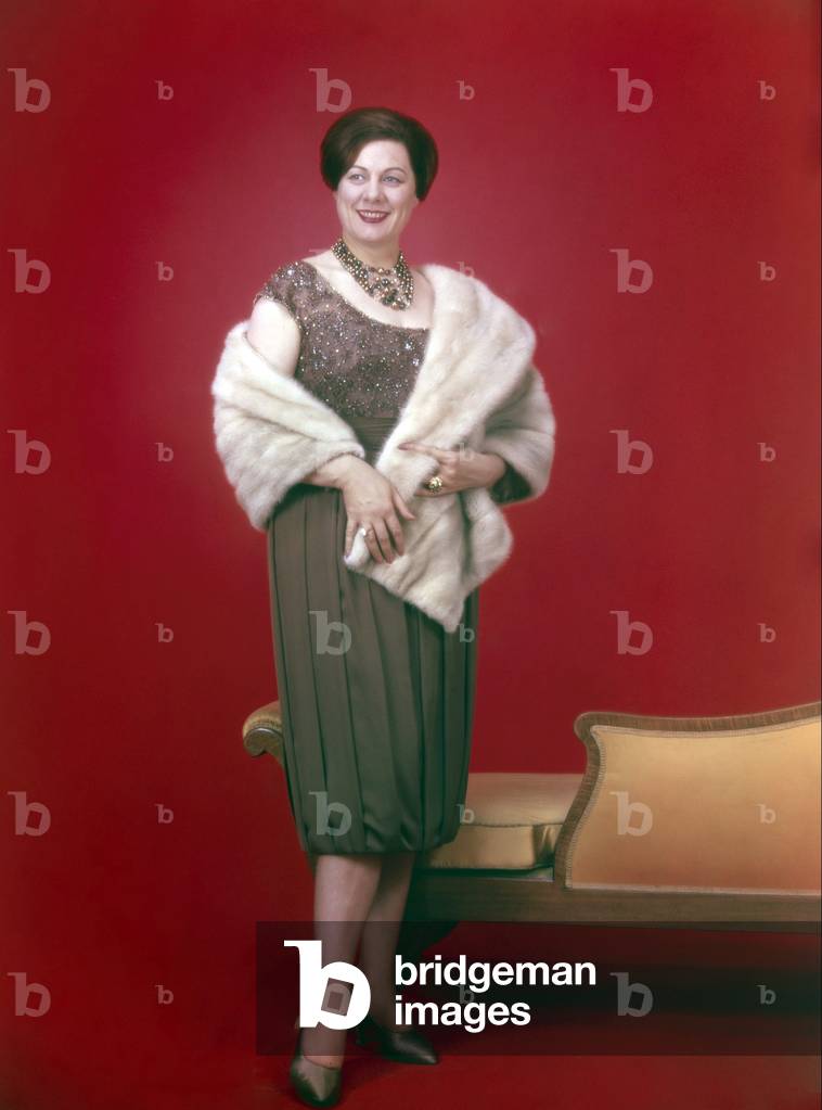 Renata Tebaldi, Milan, Italy, 1959 (photo)