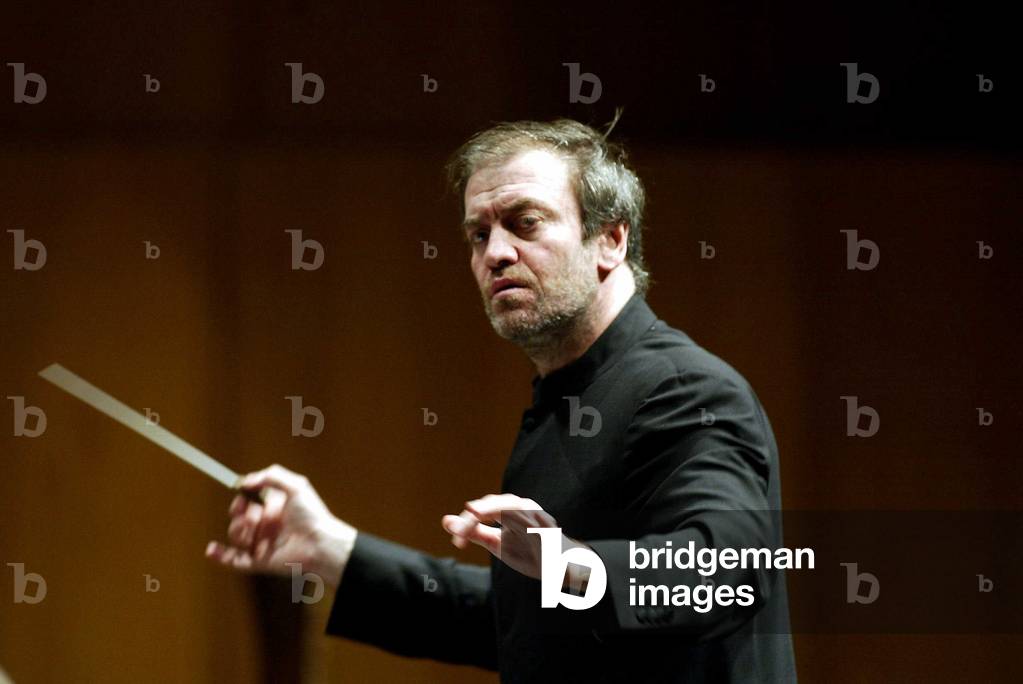 Bologne 06/02/2003: le chef d'orchestre russe Valery Gergiev. Photo Ferrini 