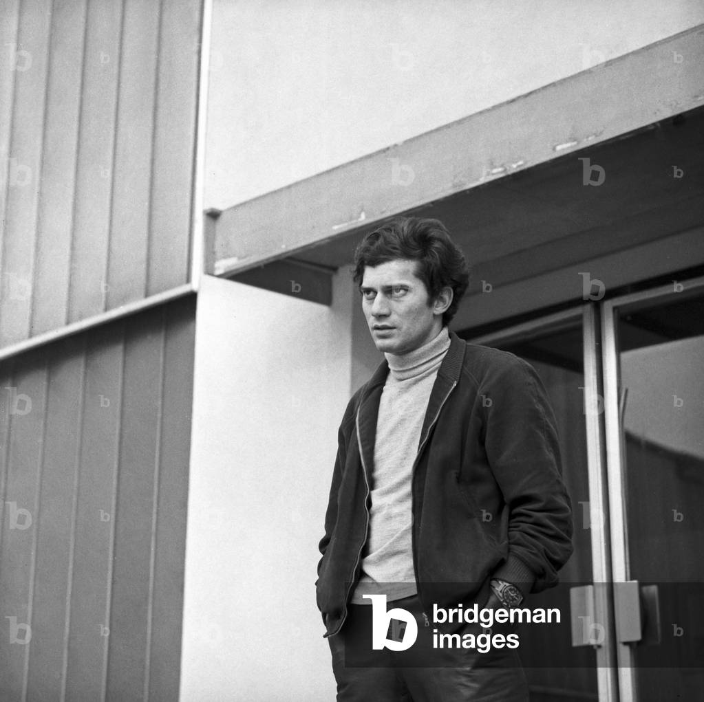 Luigi Tenco, Milan, 1966 (b/w photo)