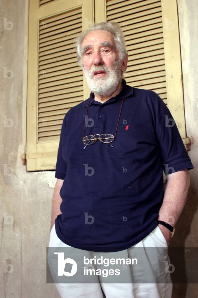 Mario Rigoni Stern at the Literature Festival, Mantova, 2003 (photo)
