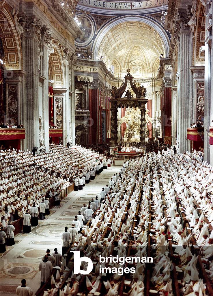 Opening of the Second Vatican Council, Vatican City, 1962 (photo)