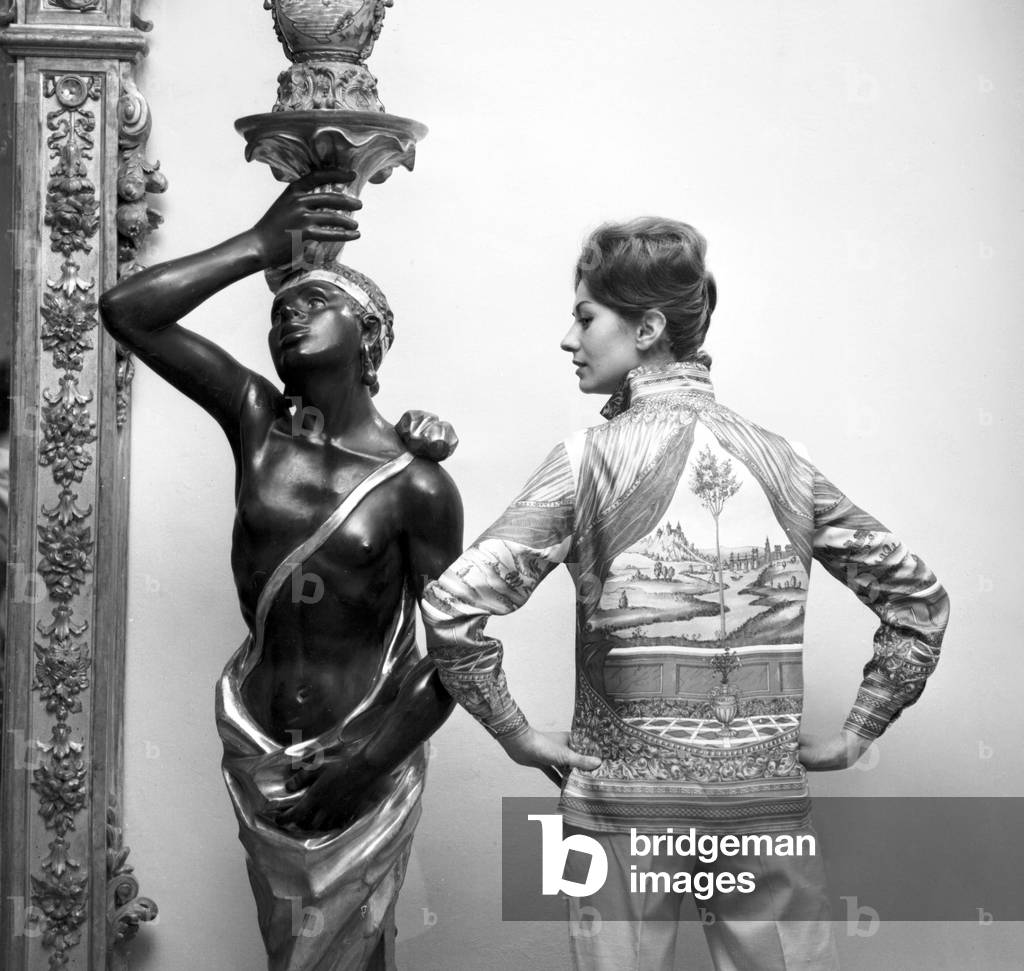 Models wearing Pucci, 1960 (b/w photo)