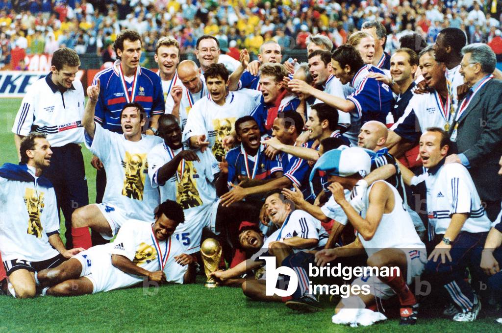 Finale of FIFA world cup, Paris, 1998 (photo)