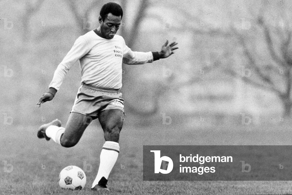 The King Pele, 1970's (b/w photo)